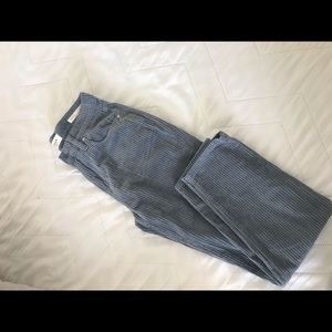 Steel blue corduroy mom jeans PACSUN never worn